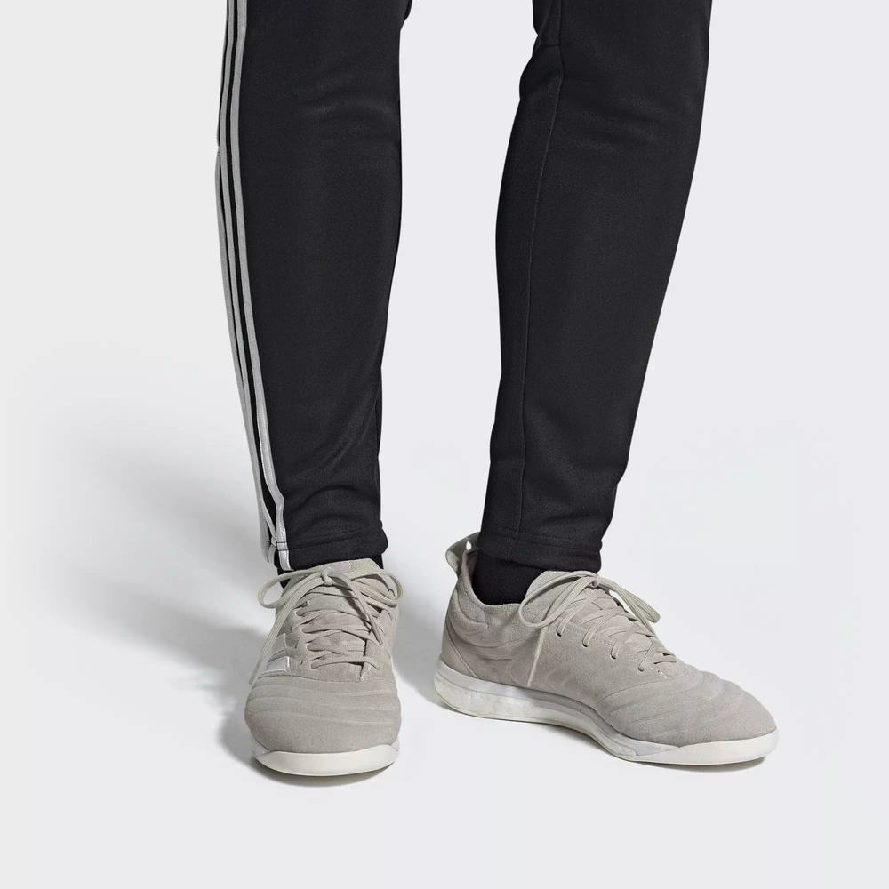 Adidas Copa 19+ Tenis De Futbol Blancos Para Hombre (MX-30528)
